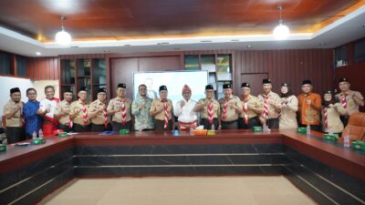 Pramuka Kwarda Sumut MoU dengan Dinas Pendidikan Sumut