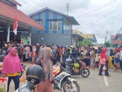 Warga Membludak Serbu Operasi Pasar Murah, Pemkab Sanggau Siapkan 3000 Paket Sembako