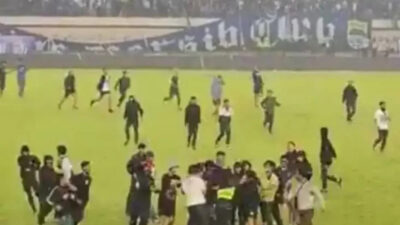 Rusuh saat Persib vs Persija, 6 Orang Suporter Diamankan Polisi