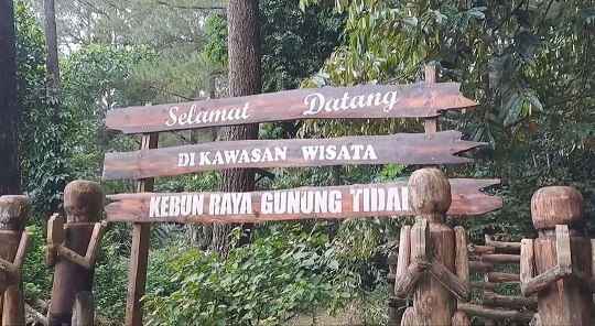 Kebun Raya Gunung Tidar tutup sementara 22-27 Oktober 2024. (Instagram)