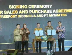 Sinergi Antam dan Freeport Hasilkan Penghematan Devisa hingga Rp200 Triliun