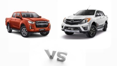 Isuzu D-Max vs Mazda BT-50: Pertarungan Mesin Diesel Efisien dan Fitur Keselamatan Canggih dengan Desain Eksterior yang Menarik dan Inovatif