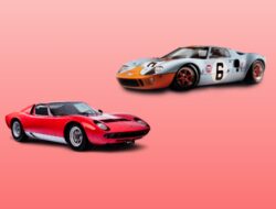 Pertarungan Supercar Abad Ini: Lamborghini Miura vs Ford GT40, Sejarah dan Keberanian
